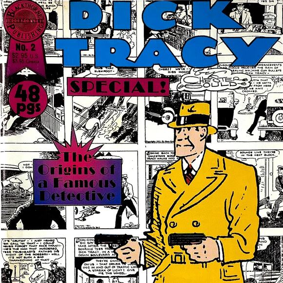 Dick Tracy #2, Unprinted 1931-32 Stories, Mar 1989, Blackthorne Comics, NM 9.4 - Picture 1 of 5